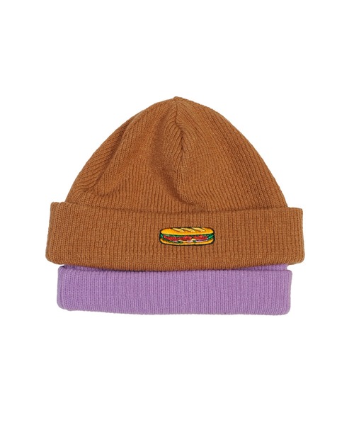 MILKBOY（ミルクボーイ）の「DOUBLE ニットキャップ（ニットキャップ/ビーニー・メンズ・A/B・FREE）」の4枚目の写真