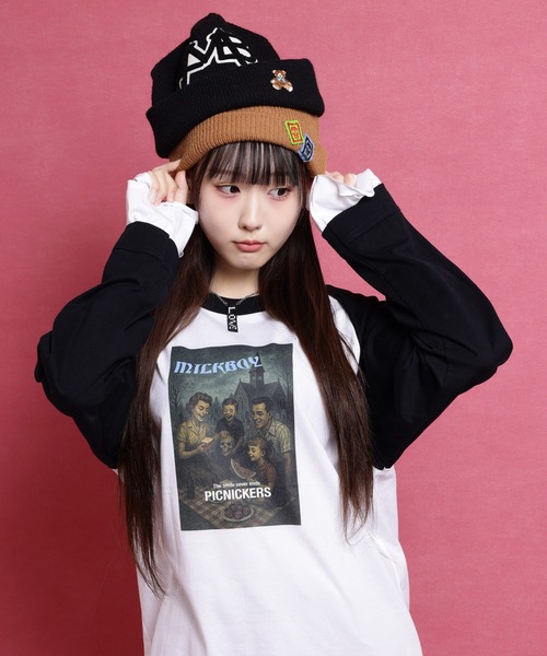 MILKBOY（ミルクボーイ）の「DOUBLE ニットキャップ（ニットキャップ/ビーニー・メンズ・A/B・FREE）」の7枚目の写真