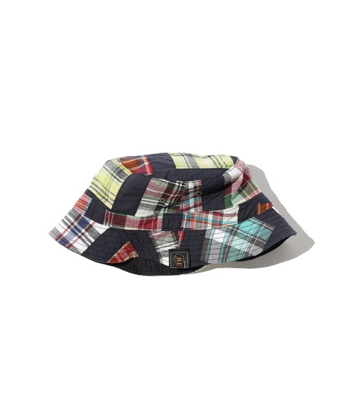 BEAMS PLUS（ビームスプラス）の「Reversible Bucket Hat Window PW（ハット・メンズ・ネイビー・ONE SIZE）」の2枚目の写真