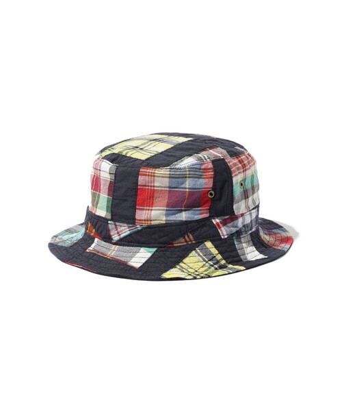 BEAMS PLUS（ビームスプラス）の「Reversible Bucket Hat Window PW（ハット・メンズ・ネイビー・ONE SIZE）」の3枚目の写真