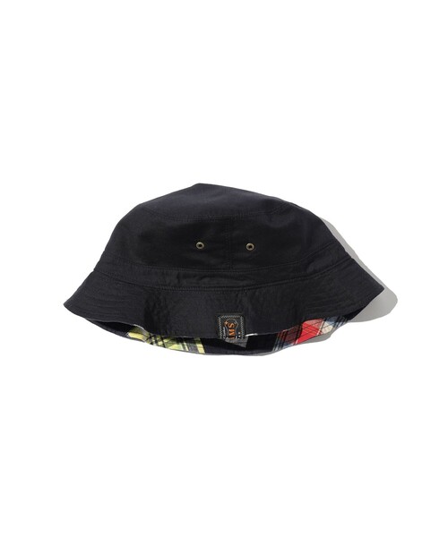 BEAMS PLUS（ビームスプラス）の「Reversible Bucket Hat Window PW（ハット・メンズ・ネイビー・ONE SIZE）」の7枚目の写真