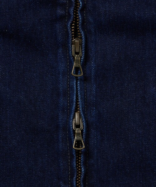 12オンス デニム ジップアップブルゾン（デニムジャケット）｜LACOSTE