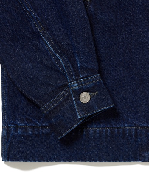 LACOSTE（ラコステ）の「12オンス デニム ジップアップブルゾン（デニムジャケット・メンズ・インディゴブルー/ブラック・50/46/52/48）」の15枚目の写真