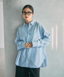 LEPSIM | ストライプ刺繍シャツ　630188(シャツ/ブラウス)