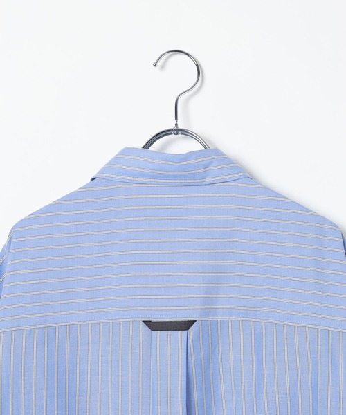 LEPSIM(レプシィム)の「ストライプ刺繍シャツ 630188(シャツ/ブラウス・レディース・ブルー/ライトブルー/イエロー/ピンク・FREE)」の9枚目の写真