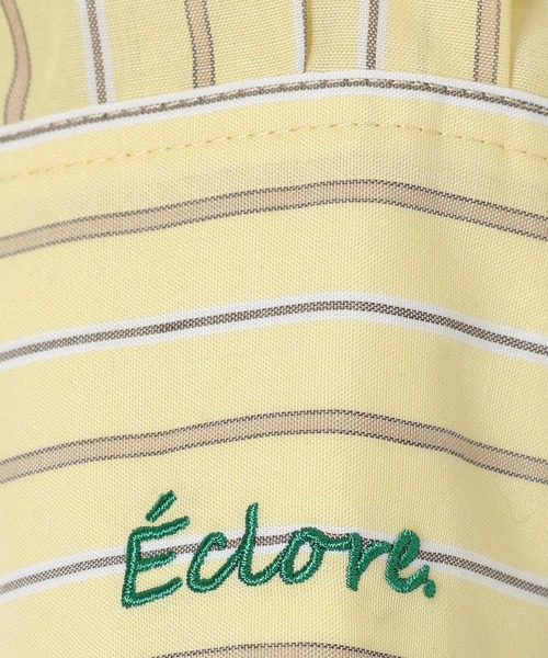 LEPSIM(レプシィム)の「ストライプ刺繍シャツ 630188(シャツ/ブラウス・レディース・ブルー/ライトブルー/イエロー/ピンク・FREE)」の12枚目の写真