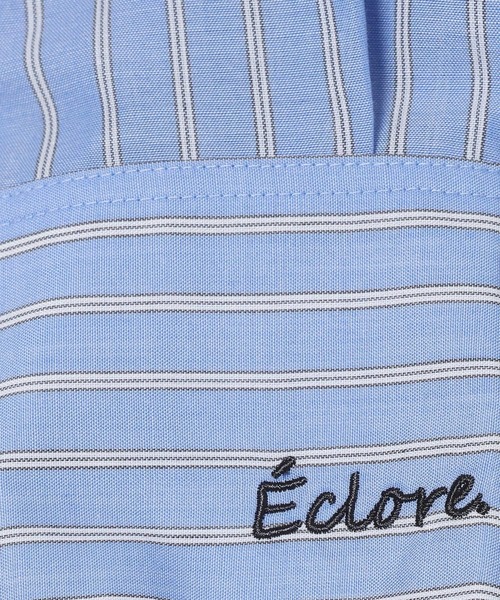 LEPSIM(レプシィム)の「ストライプ刺繍シャツ 630188(シャツ/ブラウス・レディース・ブルー/ライトブルー/イエロー/ピンク・FREE)」の16枚目の写真