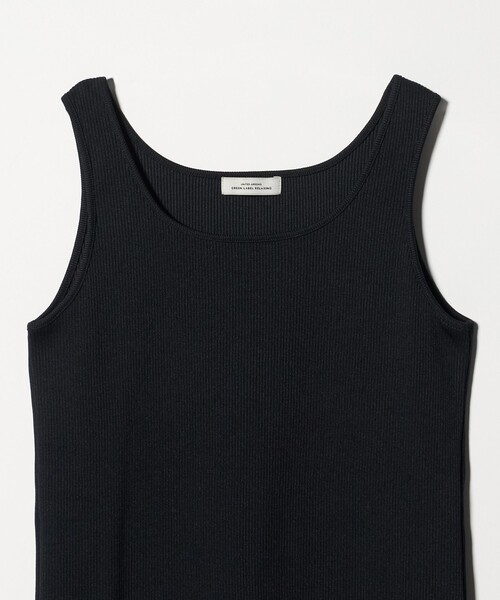 green label relaxing（グリーンレーベルリラクシング）の「ブライトリブ タンクトップ（タンクトップ・レディース・モカ/ブラック/オフホワイト・FREE）」の21枚目の写真