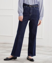 grove | 【選べる着丈】美シルエットデニムソフトフレアーパンツ(デニムパンツ)