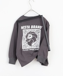 NESTA（ネスタ）の「NESTA オーバーサイズ　ロンT ネスタブランド　 KIDS（Tシャツ/カットソー）」