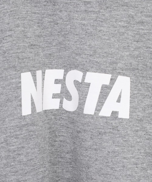 NESTA(ネスタ)の「NESTA オーバーサイズ ロンT ネスタブランド KIDS(Tシャツ/カットソー・キッズ・チャコール/ブラック/オフホワイト/杢グレー/グレー系/ブラック系その他/ホワイト系その他/グレー系その他・110/120/130/140/150/160)」の16枚目の写真