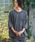 CAMBIO�i�J���r�I�j�́umn3220- Waffle Pigment Raglan Short Sleeve Pocket Knit Pullover ���O�����|�P�b�g�N���[�l�b�N�j�b�g(CMP-261-002)�i�j�b�g/�Z�[�^�[�j�v�b�l�C�r�[