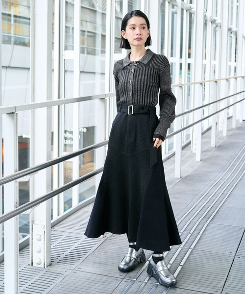 HARE（ハレ）の「gemソールローファー(HARE)（ローファー・レディース・シルバー/ブラック・MEDIUM/LARGE）」の9枚目の写真