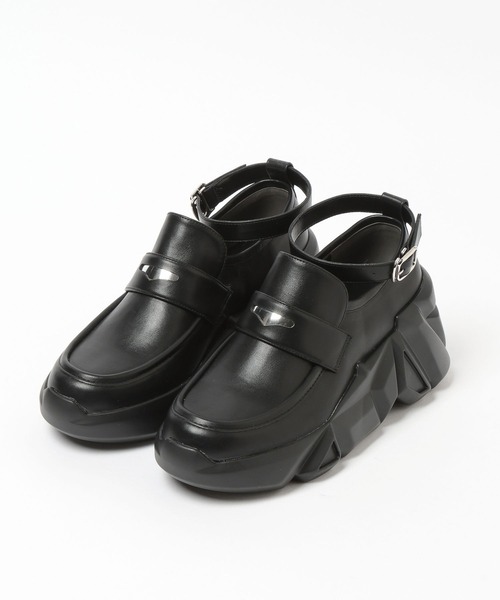 HARE（ハレ）の「gemソールローファー(HARE)（ローファー・レディース・シルバー/ブラック・MEDIUM/LARGE）」の20枚目の写真