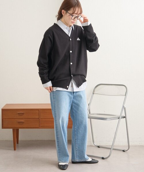 GEVACO（ゲバコ）の「【GEVACO】レギュラーカラープレーンシャツ（シャツ/ブラウス・レディース・ブルー系その他/ネイビー/ブルー・LARGE/MEDIUM）」の9枚目の写真