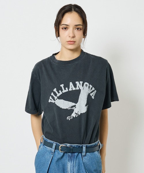 REMI RELIEF(レミレリーフ)の「【REMI RELIEF / レミ レリーフ】 HARD SP加工 20/- 天竺 レギュラーTシャツ(VILLANOVA)RN30389142/ユニセックス(Tシャツ/カットソー・メンズ・オフホワイト/ブラック・XL/L/M)」の6枚目の写真