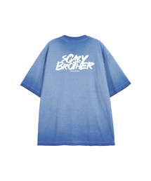 [APSTUDIOXSCARYBROTHER SERIES 2]ピグメントルーズフィット半袖Tシャツ_ブルー