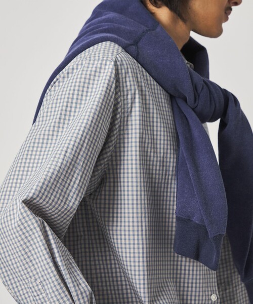 Steven Alan（スティーブンアラン）の「＜Steven Alan＞ 60 コンパクトヤーン チェック レギュラーカラー シャツ NARROW（シャツ/ブラウス・メンズ・ロイヤルブルー/モカ・XL/L/M/S）」の10枚目の写真