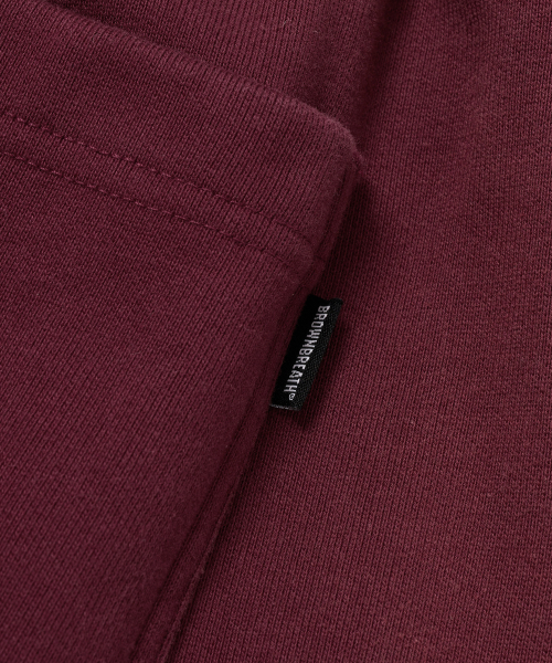 BROWNBREATH（ブラウンブレス）の「TAG DIRTY WIDE SWEAT PANTS - BURGUNDY（スウェットパンツ・レディース・その他・XL/S/M/L）」の7枚目の写真