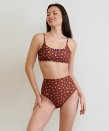 DELIGHTPOOL（ディライトプール）の「Rustic Garden BIKINI Bottom - Cocoa Bloom（水着）」