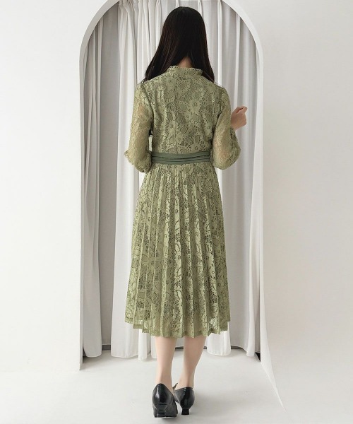 F i.n.t（フィント）の「14’MARJORIEonepiece/fint フィント（ドレス・レディース・ピンクベージュ/グリーン・FREE）」の9枚目の写真