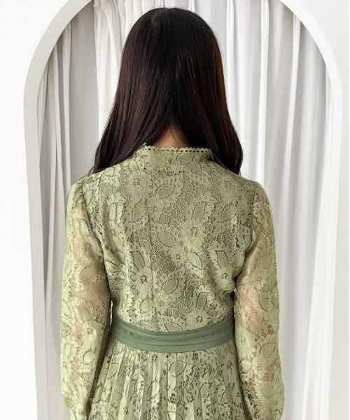 F i.n.t（フィント）の「14’MARJORIEonepiece/fint フィント（ドレス・レディース・ピンクベージュ/グリーン・FREE）」の10枚目の写真