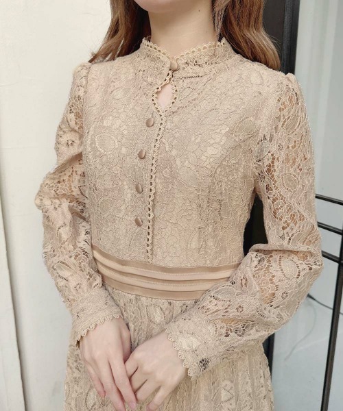 F i.n.t（フィント）の「14’MARJORIEonepiece/fint フィント（ドレス・レディース・ピンクベージュ/グリーン・FREE）」の14枚目の写真