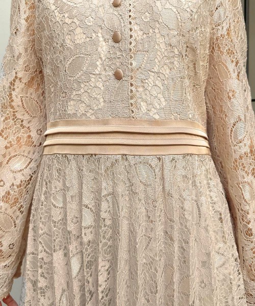 F i.n.t（フィント）の「14’MARJORIEonepiece/fint フィント（ドレス・レディース・ピンクベージュ/グリーン・FREE）」の15枚目の写真