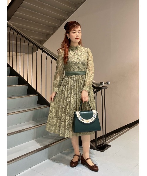 F i.n.t（フィント）の「14’MARJORIEonepiece/fint フィント（ドレス・レディース・ピンクベージュ/グリーン・FREE）」の21枚目の写真