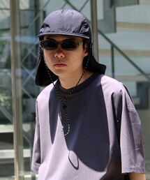 GLOSTER（グロスター）の「【シェイド着脱で2WAY】NYLON SHADE CAP（キャップ）」