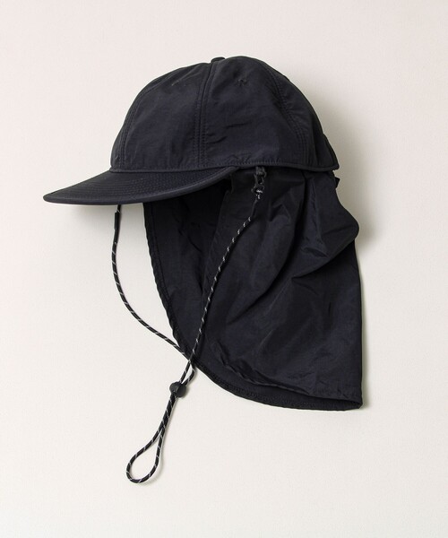 GLOSTER（グロスター）の「【シェイド着脱で2WAY】NYLON SHADE CAP（キャップ・メンズ・ブラック/オリーブ/アイボリー/ライトグレー・FREE）」の3枚目の写真