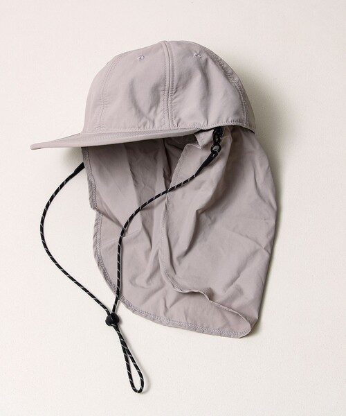GLOSTER（グロスター）の「【シェイド着脱で2WAY】NYLON SHADE CAP（キャップ・メンズ・ブラック/オリーブ/アイボリー/ライトグレー・FREE）」の5枚目の写真