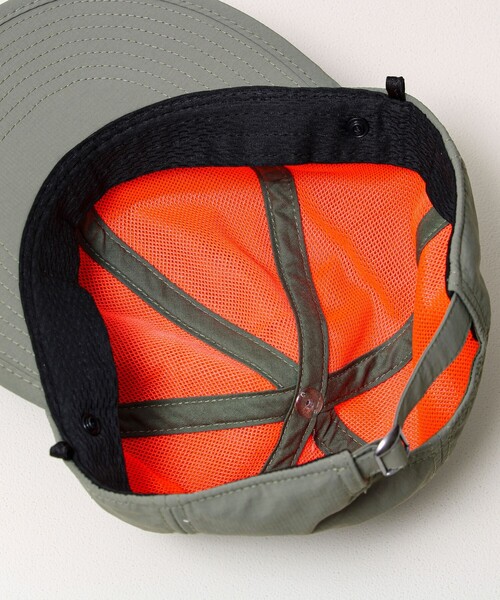 GLOSTER（グロスター）の「【シェイド着脱で2WAY】NYLON SHADE CAP（キャップ・メンズ・ブラック/オリーブ/アイボリー/ライトグレー・FREE）」の11枚目の写真