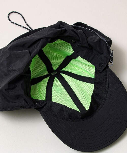 GLOSTER（グロスター）の「【シェイド着脱で2WAY】NYLON SHADE CAP（キャップ・メンズ・ブラック/オリーブ/アイボリー/ライトグレー・FREE）」の18枚目の写真