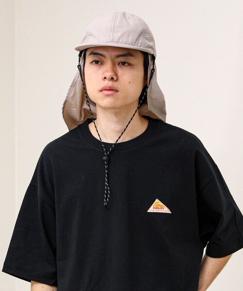 GLOSTER（グロスター）の「【シェイド着脱で2WAY】NYLON SHADE CAP（キャップ・メンズ・ブラック/オリーブ/アイボリー/ライトグレー・FREE）」の22枚目の写真