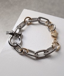 welise（ウェライズ）の「【welise/ウェライズ】-shackle-ボリュームチェーンブレスレット（ブレスレット）」