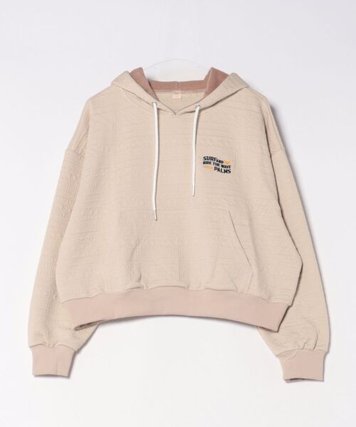Kahiko(カヒコ)の「【Kahiko】SURF&Palms ジェイフーディー(パーカー・レディース・ベージュ/ネイビー/グリーン/ホワイト/グレー・FREE)」の3枚目の写真