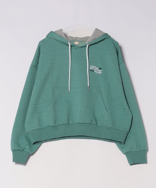 Kahiko(カヒコ)の「【Kahiko】SURF&Palms ジェイフーディー(パーカー・レディース・ベージュ/ネイビー/グリーン/ホワイト/グレー・FREE)」の4枚目の写真