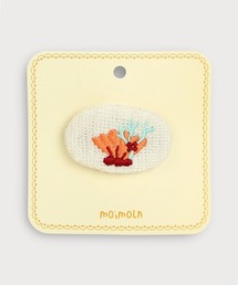 moimoln（モイモルン）の「貝殻刺繍ヘアピン・キッズ ヘアアクセサリー（ヘアピン）」