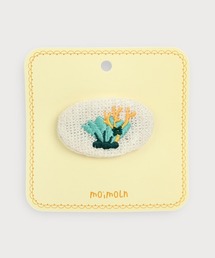 moimoln（モイモルン）の「貝殻刺繍ヘアピン・キッズ ヘアアクセサリー（ヘアピン）」