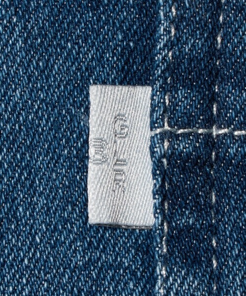 green label relaxing(グリーンレーベルリラクシング)の「デニム ブルゾン / キッズ ストレッチ 100cm-160cm(デニムジャケット・キッズ・コバルトブルー/ブラック/ライトブルー・120cm/130cm/110cm/100cm/150cm/160cm/140cm)」の11枚目の写真