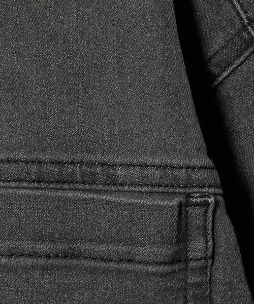 green label relaxing(グリーンレーベルリラクシング)の「デニム ブルゾン / キッズ ストレッチ 100cm-160cm(デニムジャケット・キッズ・コバルトブルー/ブラック/ライトブルー・120cm/130cm/110cm/100cm/150cm/160cm/140cm)」の16枚目の写真