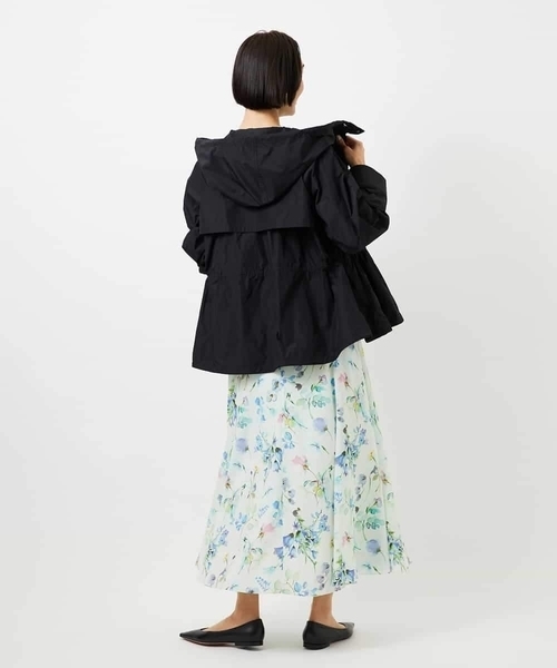 MICHEL KLEIN(ミッシェル・クラン)の「フラワープリントワンピース(ワンピース・レディース・クリーム/ミント・38)」の10枚目の写真