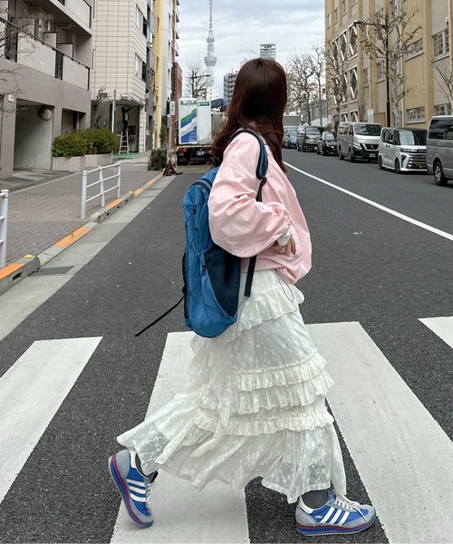 レースティアードボリュームスカート(スカート)|PILIT(ピリット)