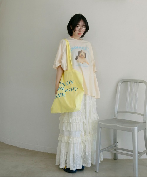 レースティアードボリュームスカート(スカート)|PILIT(ピリット)