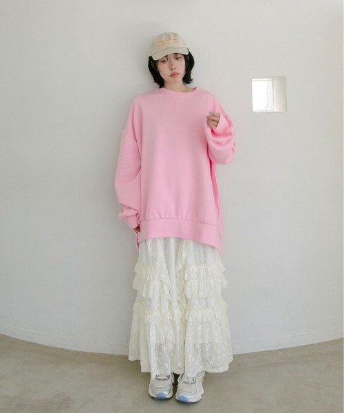 レースティアードボリュームスカート(スカート)|PILIT(ピリット)