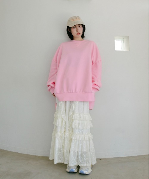 レースティアードボリュームスカート(スカート)|PILIT(ピリット)