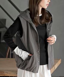 rps | ナイロンフードベスト(ベスト)