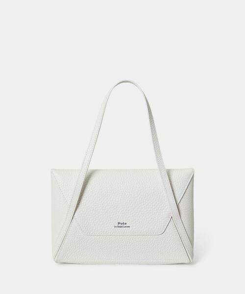 POLO RALPH LAUREN(ポロ ラルフ ローレン)の「Polo Play レザー ミニ エンベロープ バッグ(ハンドバッグ・レディース・ホワイト・ONE)」の8枚目の写真