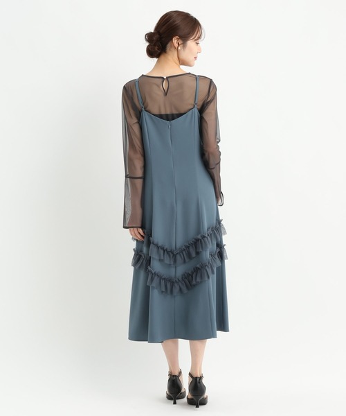 Andemiu（アンデミュウ）の「【3item set】ジャケットセットドレス644002（ドレス・レディース・ライトグレー/ブラック/グリーン系その他6・FREE）」の16枚目の写真